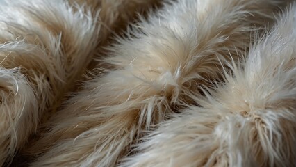 Feather and hair textures in close-up, showcasing beauty and nature