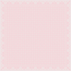 Hijab scarf flower abstract pattern.Ethnic geometric ornament with frame motif border hijab pattern.Design for fabric,print,scarves,shawl,kerchief,bandana,clothing,pareo,pillows,tablecloth,decoration.