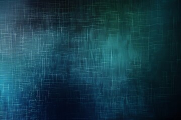 Fototapeta premium Viridian aquamarine grainy color gradient background glowing noise texture cover header poster design
