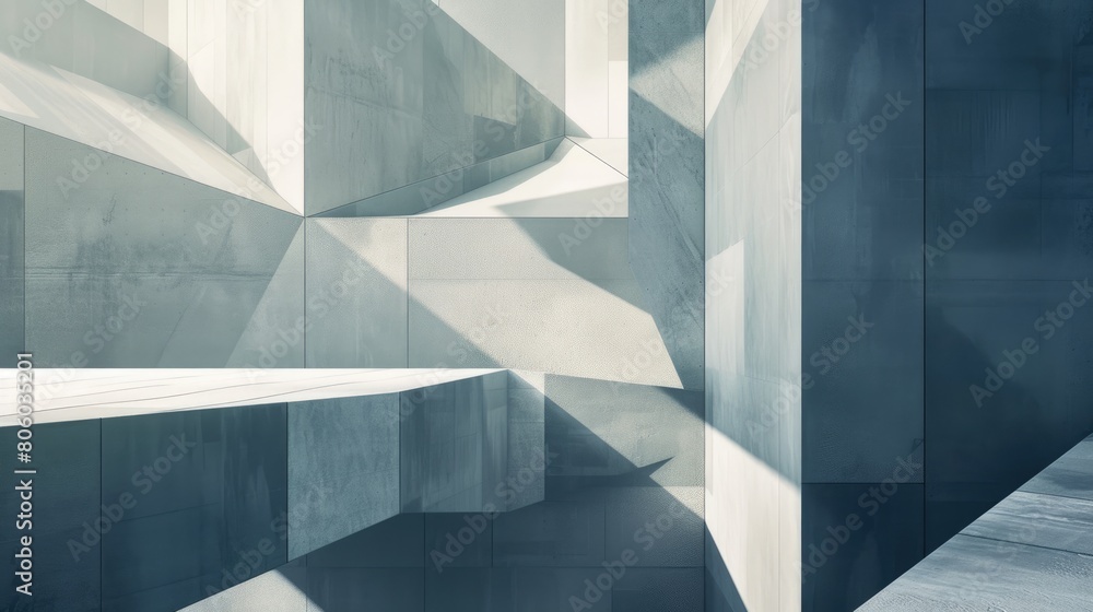 Poster a black and white abstract geometric background with various triangle shapes in different sizes arra