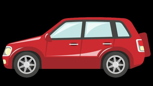 red car
