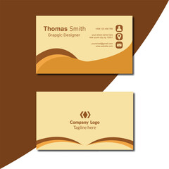 Elegant Business Card Design Templet  for professional use 