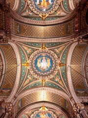 Church ceiling