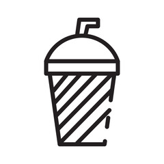 Tea Drink Coffee Line Icon