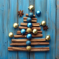 Artistic Christmas Tree Creation