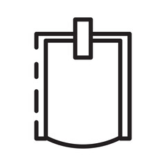 Bag Food Package Line Icon