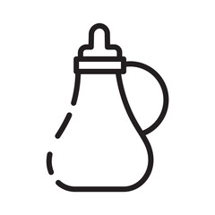 Bottle Plastic Drink Line Icon