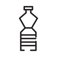 Bottle Plastic Drink Line Icon