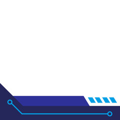 Futuristic Tech Footer