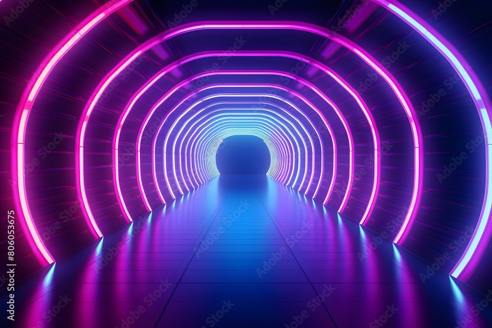 Poster abstract background with rays