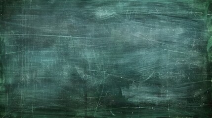 Greenboard Texture Background for Education Concept Design with Chalk Rubbed Board and Notice Board
