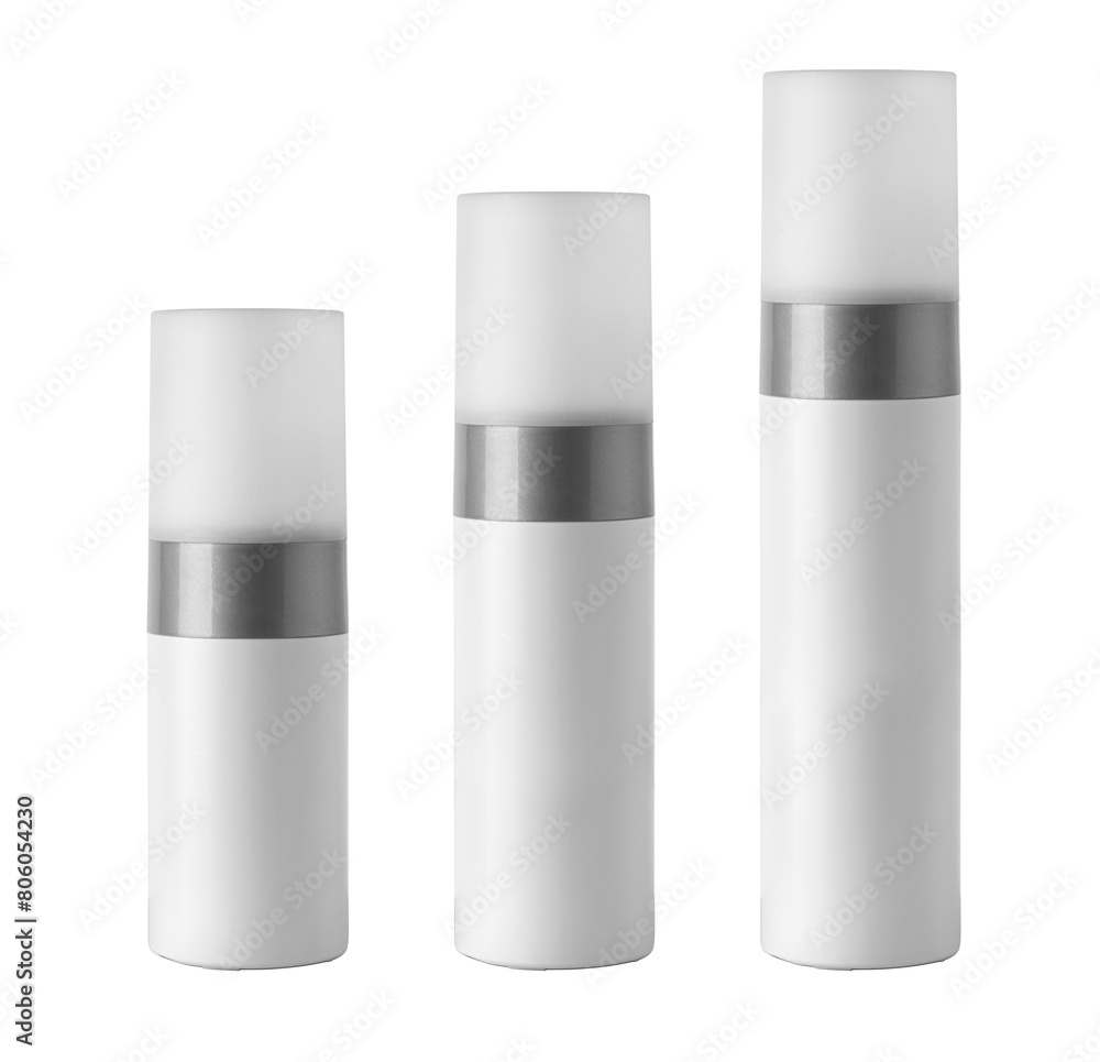 Sticker luxury airless vacuum bottle,