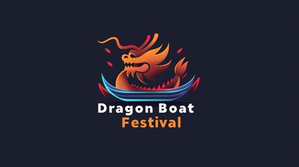  Giant rice dumplings, dragon boat festivalvector illustration