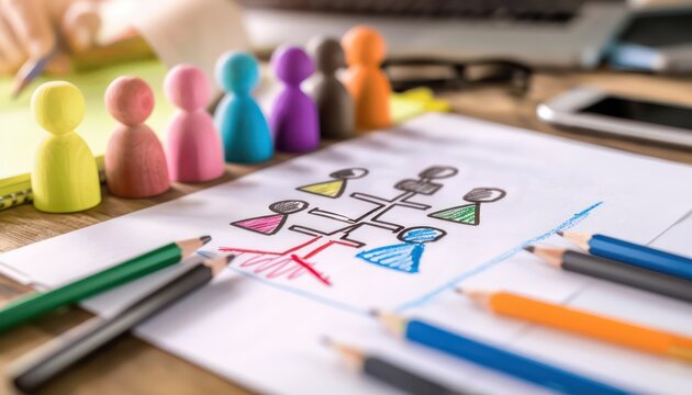 organizational chart sketch