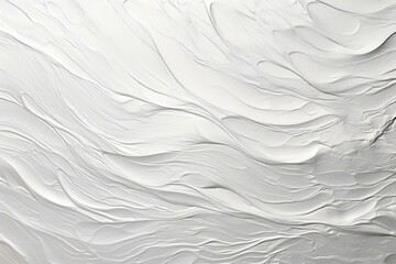 White Oil Paint Texture Closeup