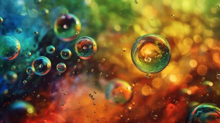 gradient background with circles and waves with abstract space deep color background with deep and dark background and shine in ultra ud with marble backgorund  