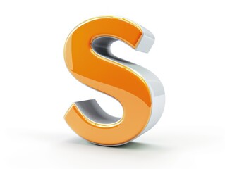 Fototapeta premium S icon logo design, color gradient on white background