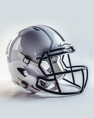 football helmet on white backdrop