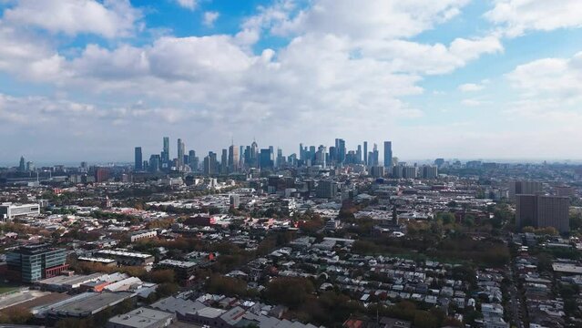 Melbourne CBD view from kew asylum