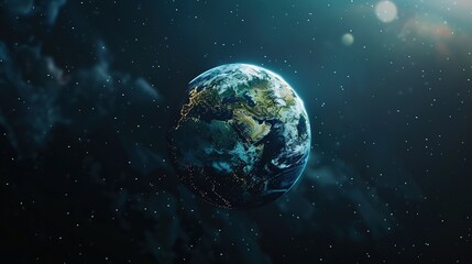 SWEET EARTH PLANET documentary background, Generative Ai