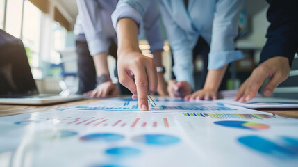 Obraz premium business planning strategy