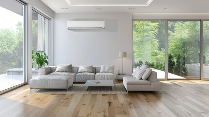 air conditioner in living room