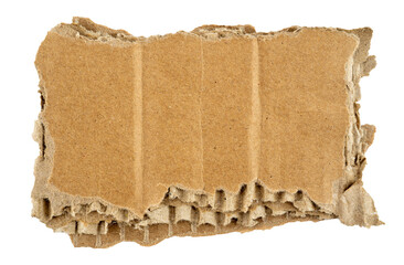 brown cardboard torn paper in a rectangle shape, ripped cardboard paper sheet, realistic paper...