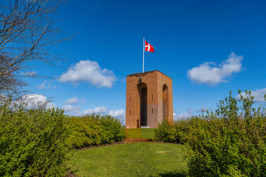 One of the highest hills in Denmark, Ejer Bavnehoej