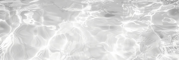 Obraz premium White water wave texture background,Closeup of desaturated transparent clear calm water surface texture with splashes and bubbles. Trendy abstract nature background.banner poster template