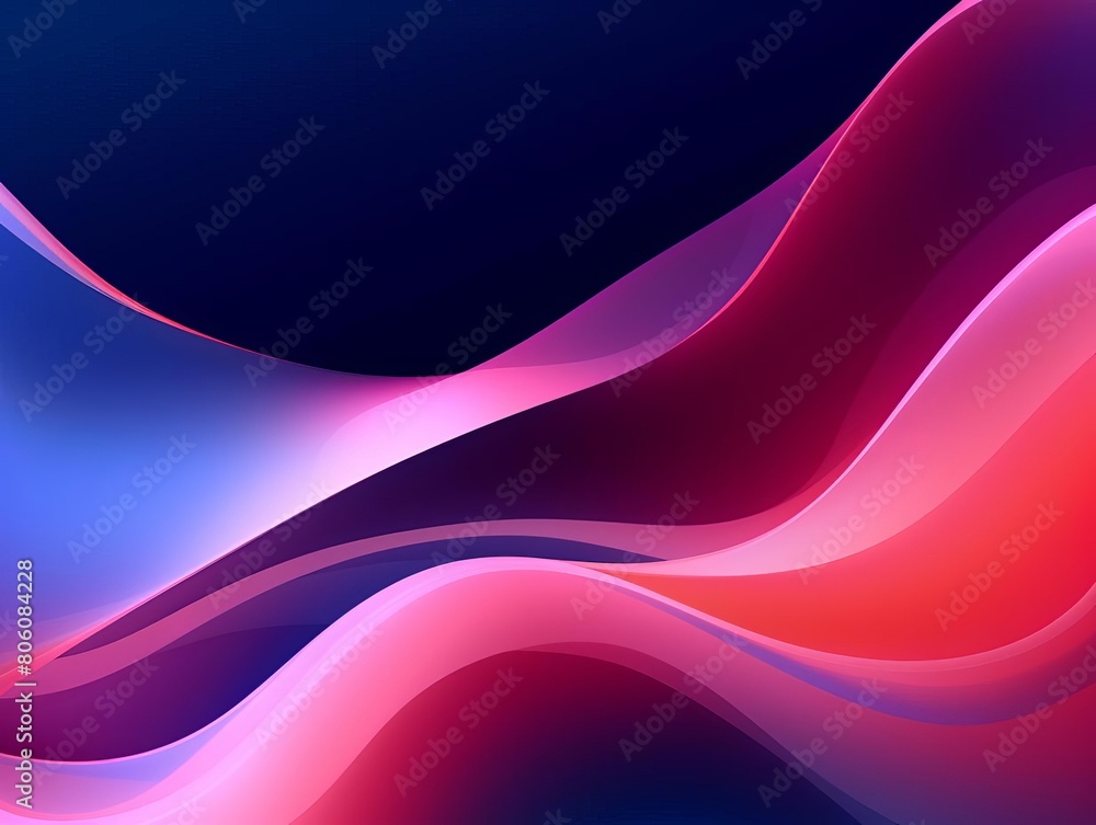 Poster vector background with flowing liquid forms