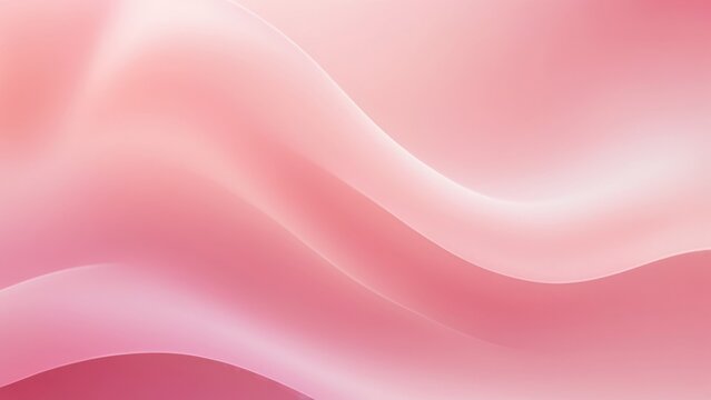 Soft Pink Gradient Background. Abstract Pink Color Background. Gradient Pink Liquid Background. Wavy Pink Wallpaper.	