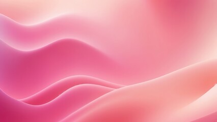Fototapeta premium soft pink gradient background. Abstract pink color background. Gradient pink liquid background. wavy pink wallpaper. 