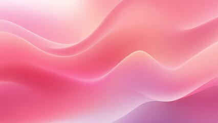 Fototapeta premium soft pink gradient background. Abstract pink color background. Gradient pink liquid background. wavy pink wallpaper. 