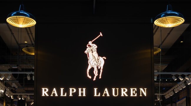 London, United Kingdom - April 29, 2024: Ralph Lauren textile fashion company, store in London 