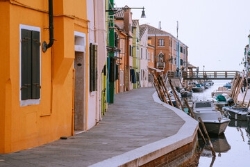 Italian canal streets