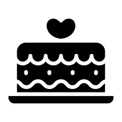 cake, birthday cake icon
