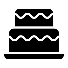 cake, birthday cake icon
