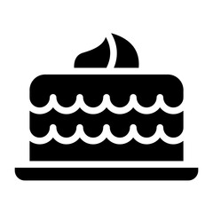 cake, birthday cake icon
