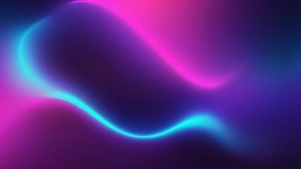 Abstract wavy line of light, neon glowing lines background. vibrant gradient modern background. modern wavy background. synthwave wallpaper. abstract futuristic color background.