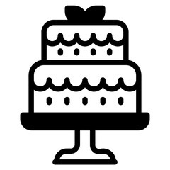 cake, birthday cake icon