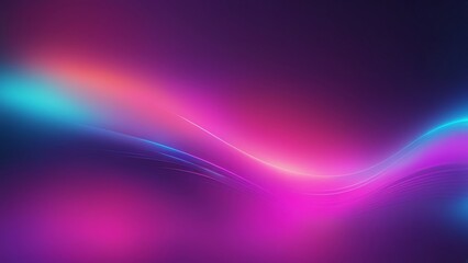 Abstract wavy line of light, neon glowing lines background. vibrant gradient modern background. modern wavy background. synthwave wallpaper. abstract futuristic color background.
