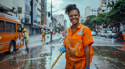Feliz Dia do Gari: Heróis Invisíveis das Ruas, varrer alegria lixo resíduo saneamento