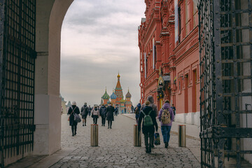 St. Basil's Cathedral, Red Square, Moscow, Russia