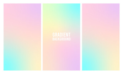 Fototapeta premium soft yellow color gradient background, bundling, for social media template