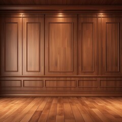 Classic vintage wood paneling background