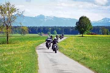 Motorradtour im bayerischen Oberland bei Dietramszell © Anselm Baumgart
