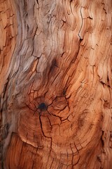 Close up of the bark of a very old tree