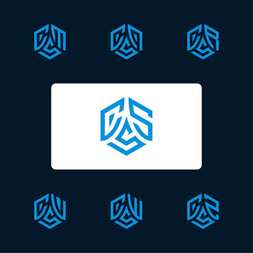 Hexagon logo design, CSS hexagon logo, develop, natural, luxury, modern, finance logo, strong logo