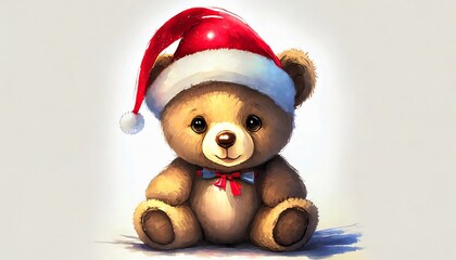 christmas teddy bear - 806117447