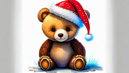 christmas teddy bear - 806117453